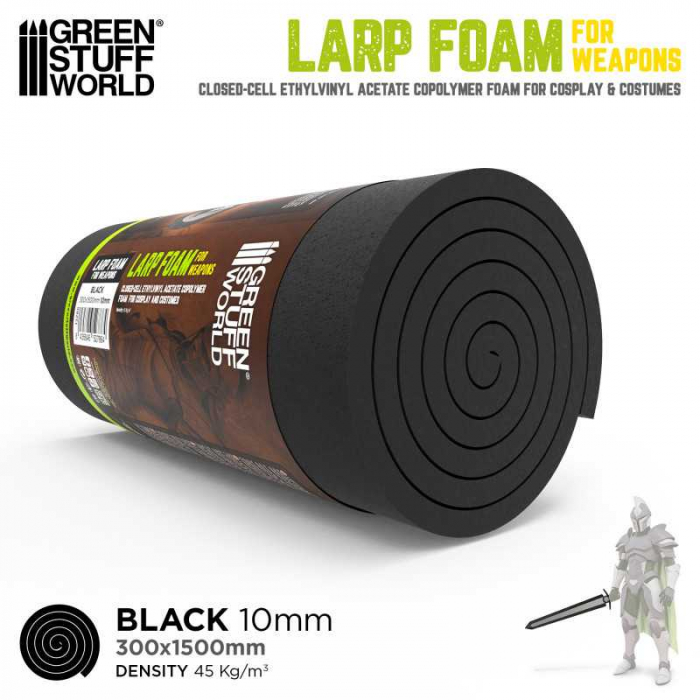 GSW - Soft LARP Foam 10mm for Sword blades [6]