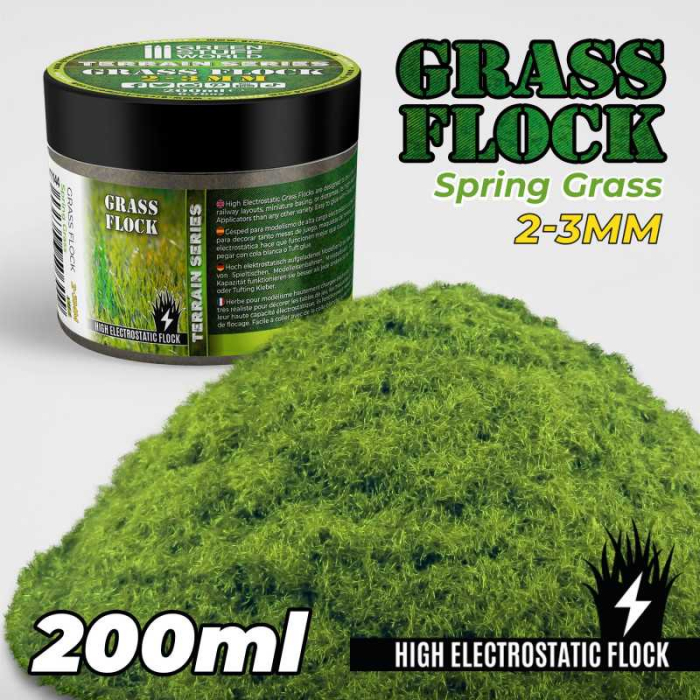 GSW - Static Grass Flock 2-3mm - SPRING GRASS - 200 ml [1]