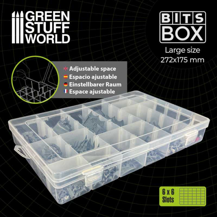 GSW - Cutie organizatoare cu compartimente – Bits Box L [4]