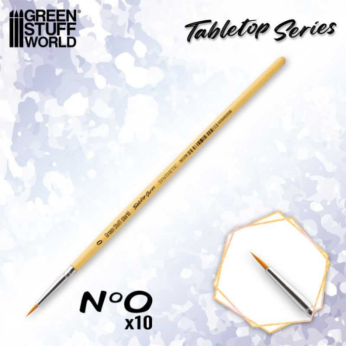 GSW - TABLETOP SERIES Synthetic Brush Size 0 [1]
