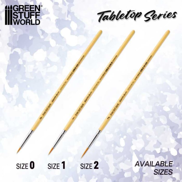 GSW - TABLETOP SERIES Synthetic Brush Size 2 [3]