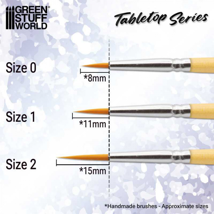 GSW - TABLETOP SERIES Synthetic Brush Size 2 [2]