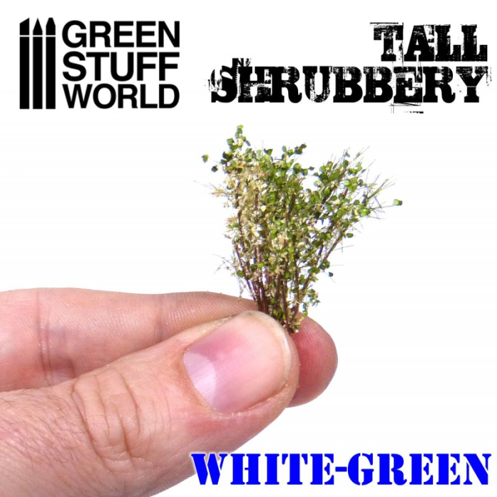 GSW - Tall Shrubbery - White Green [2]