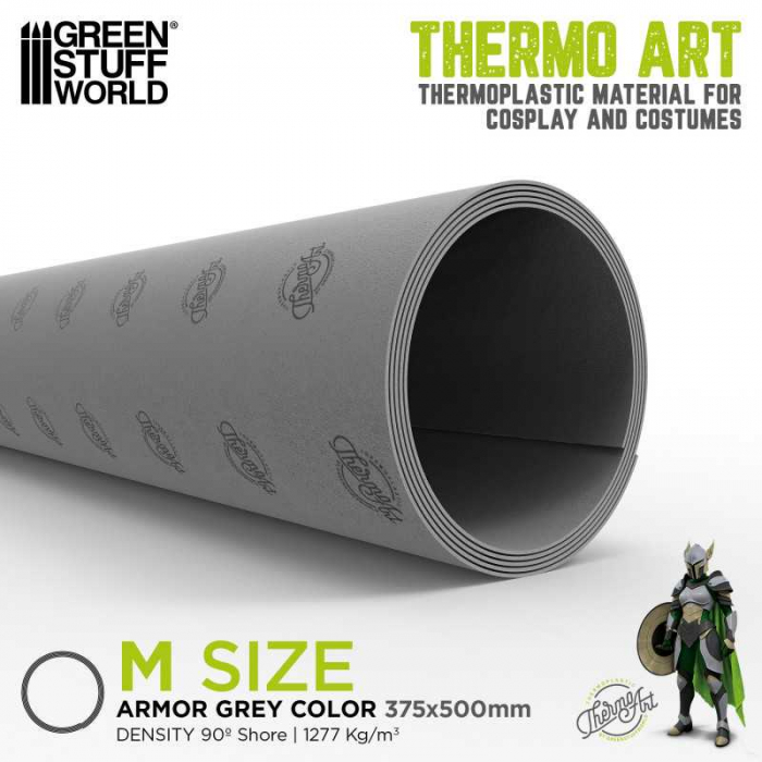 GSW - ThermoArt Worbla Armor Grey 375x500 mm (M) [4]