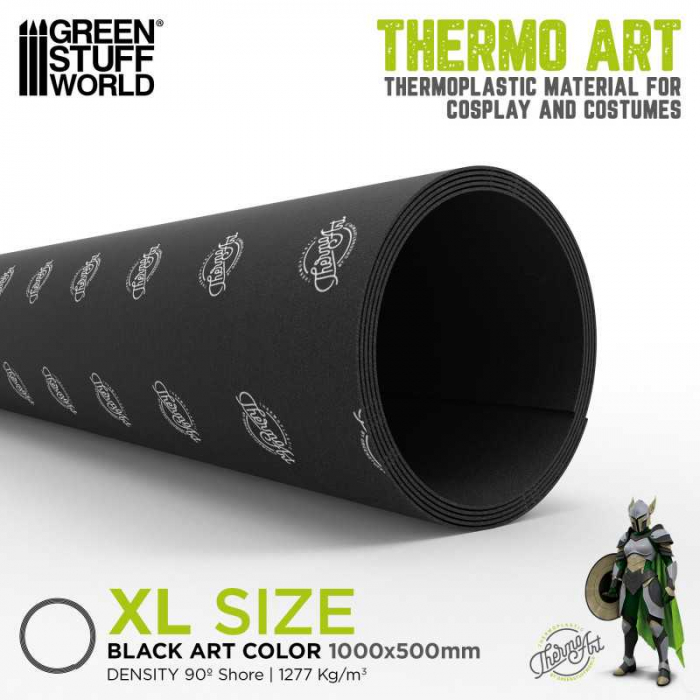 GSW - ThermoArt Worbla Black Art 1000x500 mm (XL) [4]