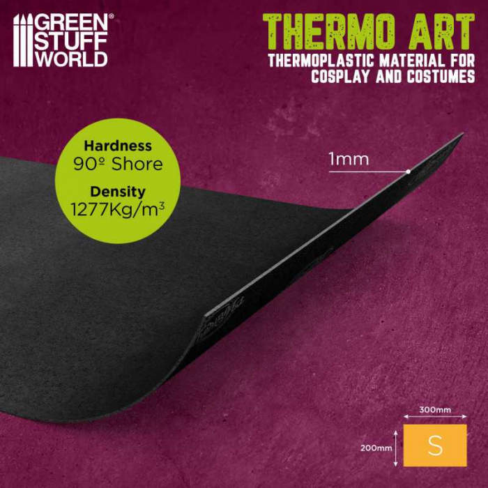 GSW - ThermoArt Worbla Black Art 200x300 mm (S) [3]