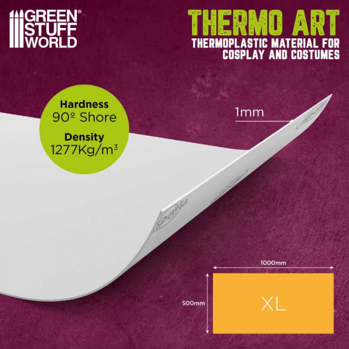GSW - ThermoArt Worbla Pearly White 1000x500 mm (XL) [2]