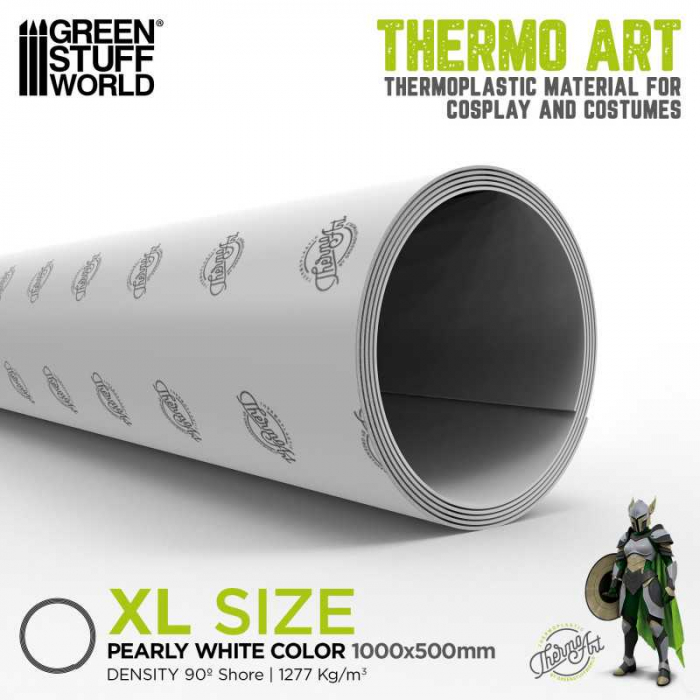 GSW - ThermoArt Worbla Pearly White 1000x500 mm (XL) [4]