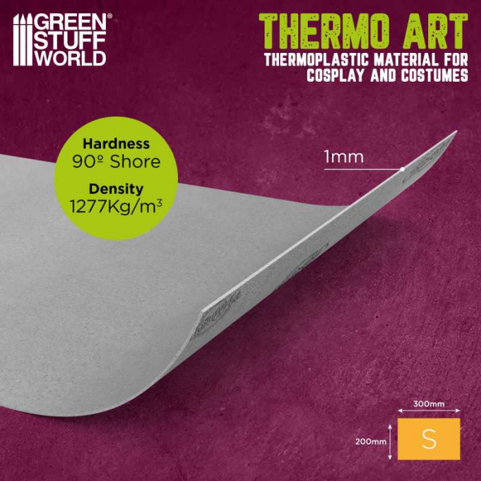 GSW - ThermoArt Worbla Smooth 200x300 mm (S) [2]