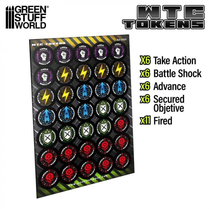 GSW - WTC Token Set Wh40k compatible – 10th Edition [2]
