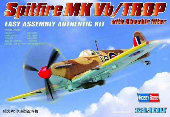 Hobby Boss 80214 - 1:72 "Spitfire" MK.Vb TROP [1]