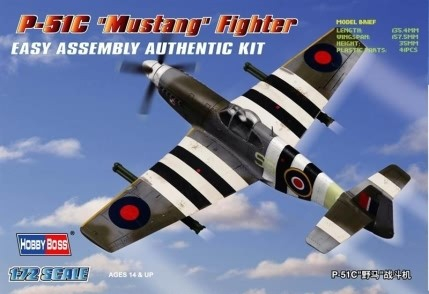 Hobby Boss 80243 - 1:72 P-51C “Mustang” Fighter [1]
