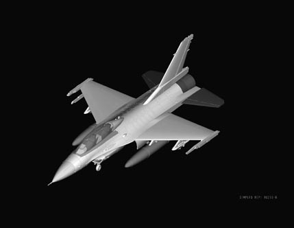 Hobby Boss 80272 - 1:72 F-16A Fighting Falcon [2]