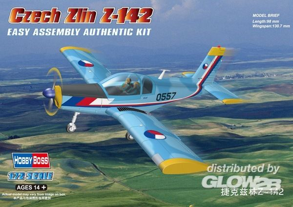 Hobby Boss 80282 1:72 Czech Zlin Z-142 [1]