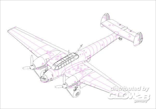 Hobby Boss 80292 - 1:72 Messerschmitt Bf110 Fighter [1]