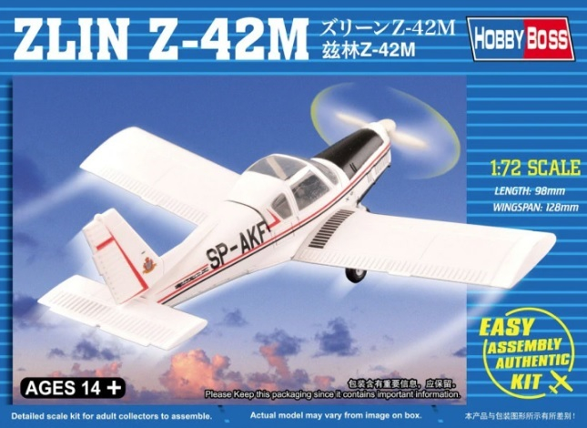 Hobby Boss 80299 - 1:72 Zlin Z-42M [1]