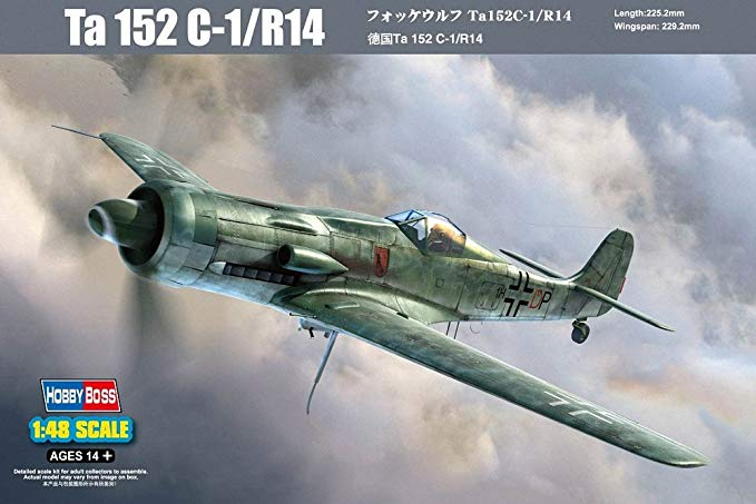 Hobby Boss 81703 - 1:48 Focke-Wulf Ta-152 C-1/R14 [1]