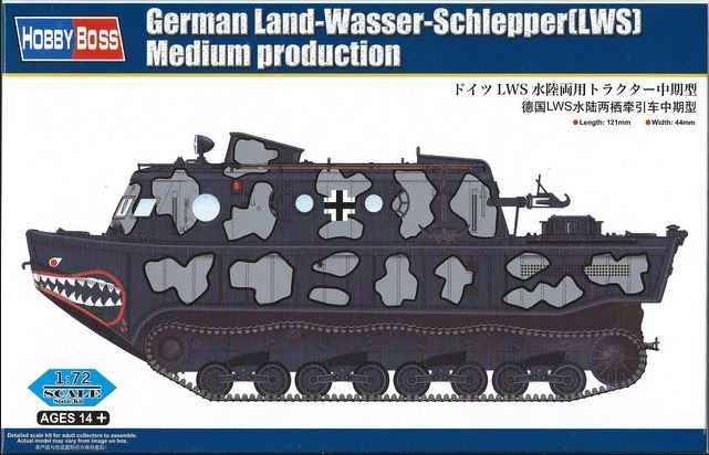Hobby Boss 82919 - 1:72 German Land-Wasser-Schlepper (LWS) Medium production [1]