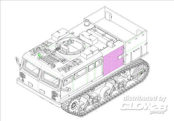 Hobby Boss 82921 1:72 M4 High Speed Tractor(155mm/8-in./240mm) [1]