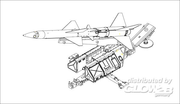 Hobby Boss 82933 - 1:72 SAM-2 Missile with Launcher Cabine [1]