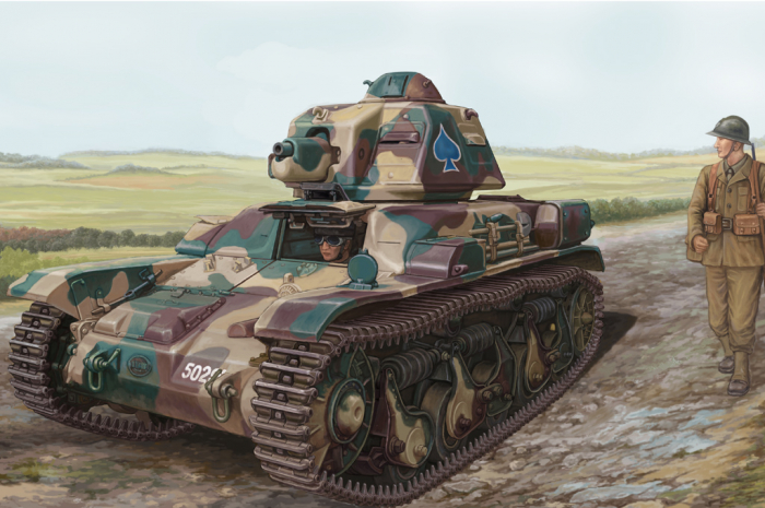 Hobby Boss 83806 - 1:35 French R35 Light Infantry Tank [1]