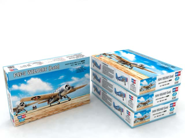 Hobby Boss - F4F-3 Wildcat (Late) 1:48 [5]