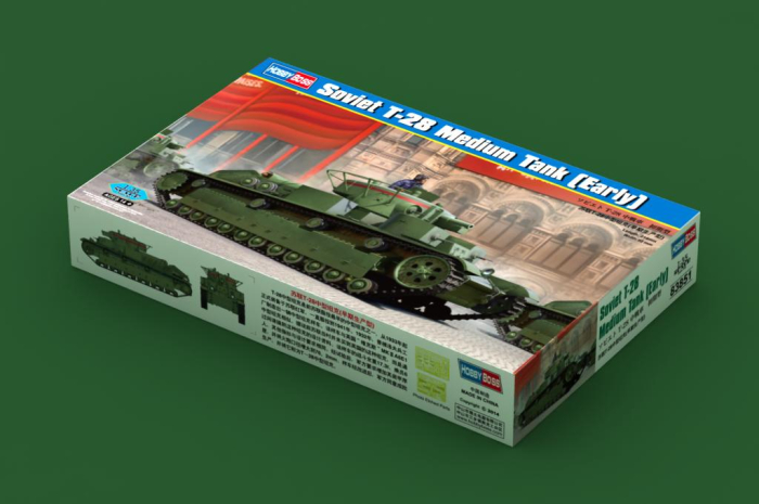 Hobby Boss - Soviet T-28 Medium Tank (Early) 1:35 [4]
