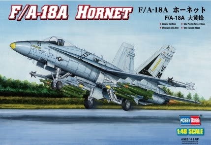 Hobby Boss 80320 - 1:48 F/A-18A "HORNET" [1]