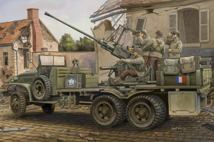 HobbyBoss 82459 - 1:35 GMC BOFORS 40mm Gun [1]