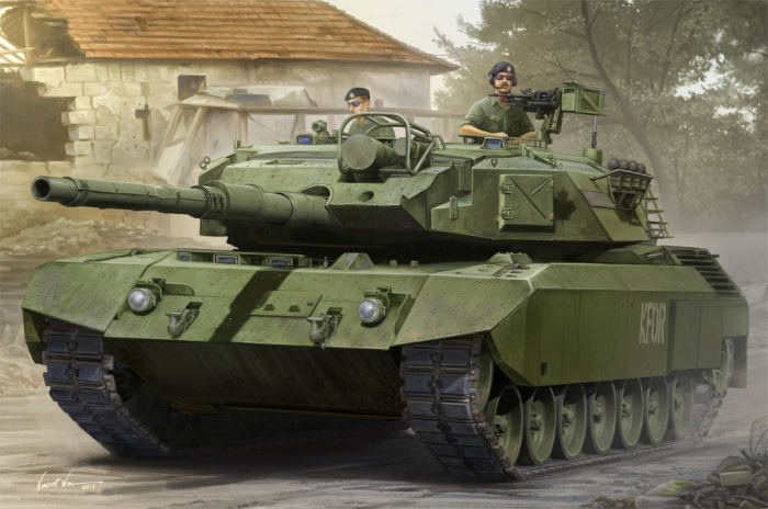 HobbyBoss 84502 - 1:35 Leopard C1A1 (Canadian MBT) [1]