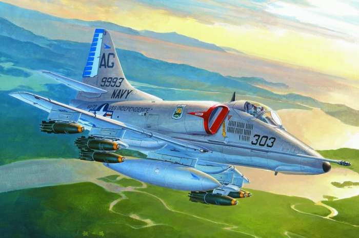 HobbyBoss 87254 - 1:72 A-4E Sky Hawk [1]