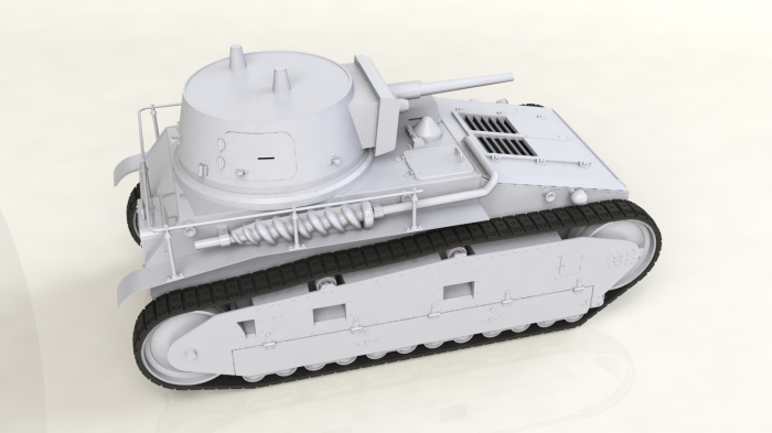 ICM 35330 - 1:35 Leichttraktor Rheinmetall 1930 German Tank [2]