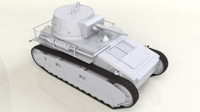 ICM 35330 - 1:35 Leichttraktor Rheinmetall 1930 German Tank [3]