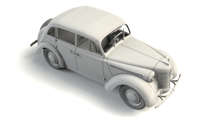 ICM 35484 - 1:35 Moskvitch-401-420A, Soviet Passenger Car [3]