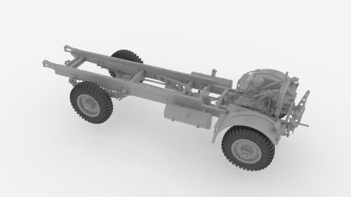 ICM 35507 - 1:35 Model W.O.T . 6, WWII British Truck [4]