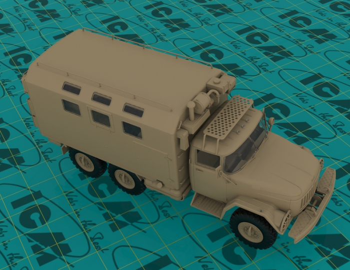 ICM 35518 - 1:35 ZiL-131 Emergency Truck. Soviet Vehicle [2]