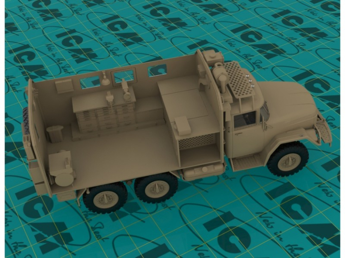 ICM 35518 - 1:35 ZiL-131 Emergency Truck. Soviet Vehicle [3]