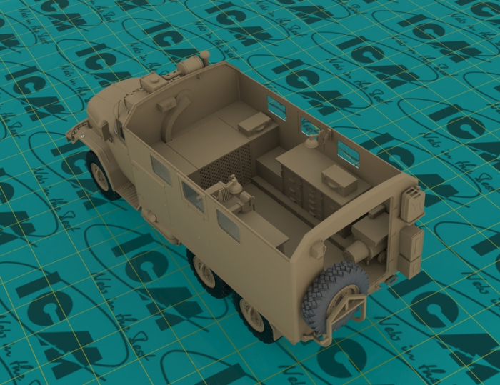 ICM 35518 - 1:35 ZiL-131 Emergency Truck. Soviet Vehicle [4]