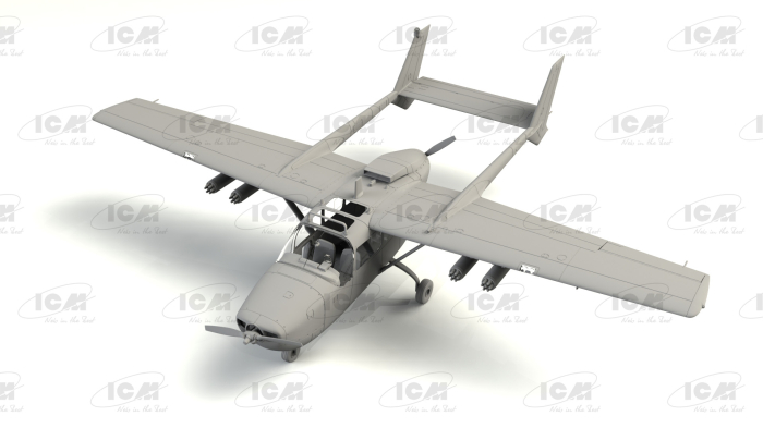 ICM 48290 - 1:48 Cessna O-2A Skymaster (100% new molds) [4]