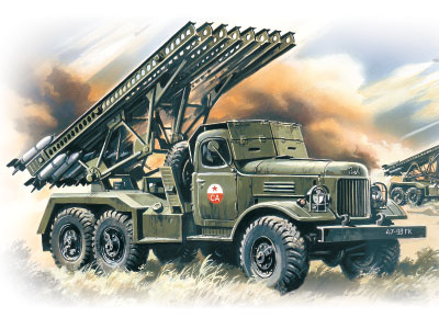 ICM 72571 - 1:72 BM-13-16 “Katiusha” Launch Rocket System [1]