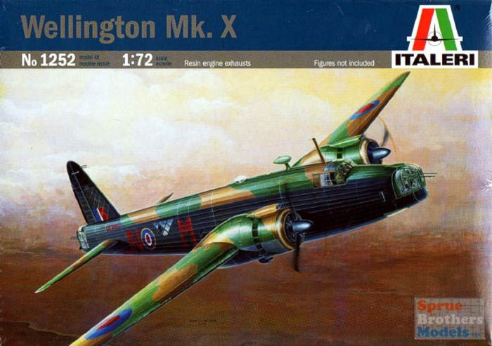 Italeri 1252 - 1:72 British Medium Bomber Vickers Wellington Mk.X [1]