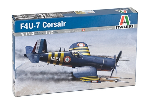 Italeri 1313 - 1:72 Carrier-Based Fighter Aircraft  F4U-7 Corsair [1]