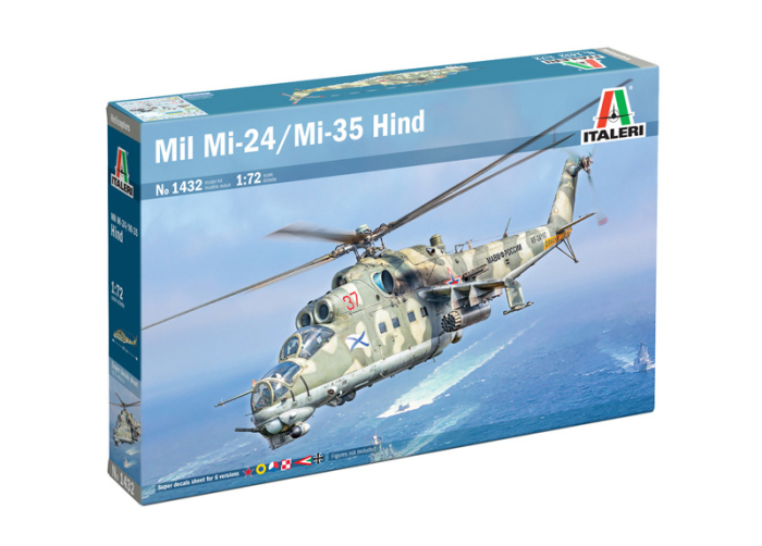 Italeri 1432 - 1:72 Russian Attack Helicopter Mil Mi-24/Mi-35 Hind [1]