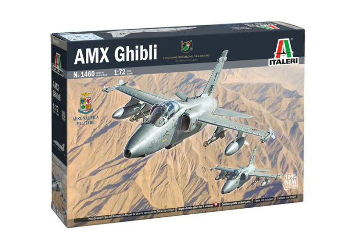 Italeri 1460 - 1:72 Ground attack aircraft AMX Ghibli [1]