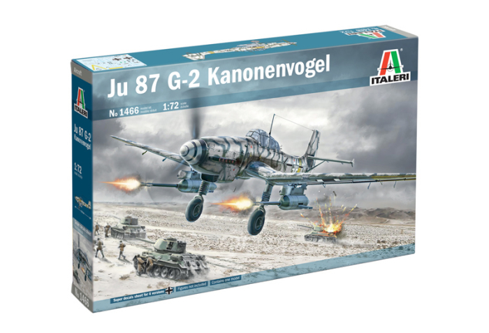 Italeri 1466 - 1:72 Junker Ju-87G-2 Kanonenvogel [1]