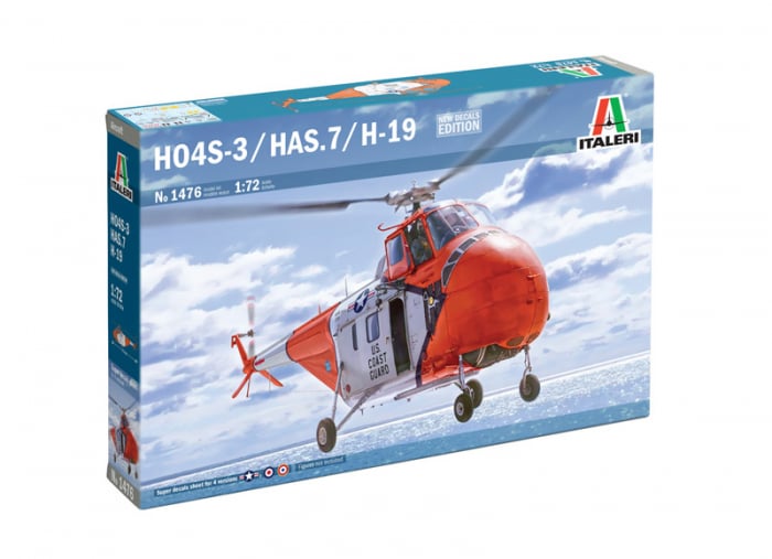 Italeri 1476 - 1:72 American Helicopter HO4S-3 / HAS.7 / H-19 - New Decals Edition [1]