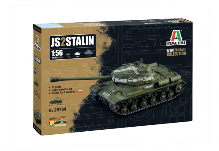Italeri 25764 - 1:56 Soviet heavy tank JS-2 Stalin [1]