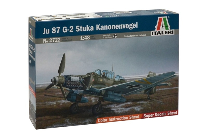 Italeri 2722 - 1:48 Ju-87G-2 Stuka "Kanonenvogel" [1]