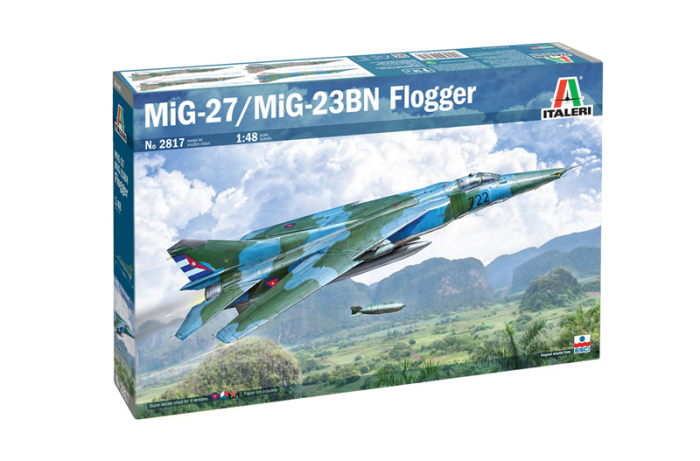 Italeri 2817 - 1:48 Soviet fighter-bomber MiG-27 Flogger D [1]
