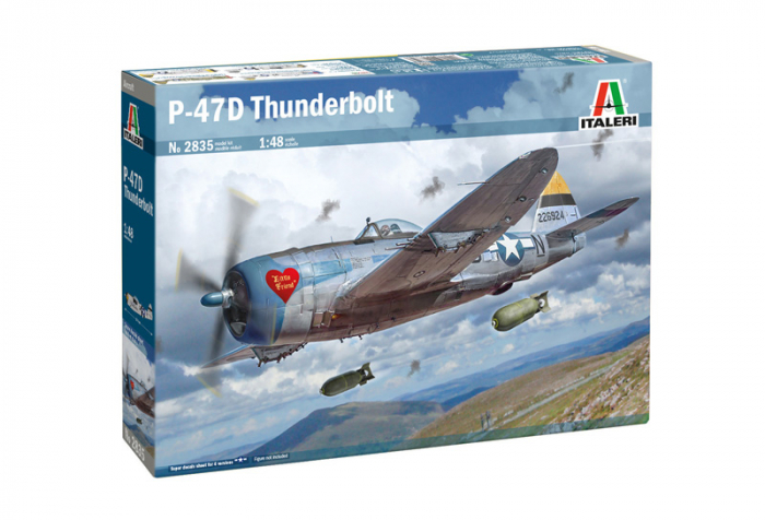 Italeri 2835 - 1:48 American fighter-bomber P-47D Thunderbolt [1]